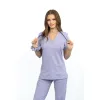 Bluzka medyczna SCRUBS MEDI TEDDY  - COSTA  SOFT IRIS